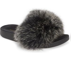 Patricia Green Foxy Fur Slippers